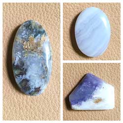 Samples of cabochons